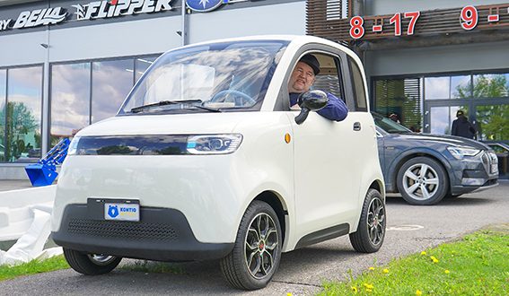 Mopoautolla kouluun, töihin ja harrastuksiin