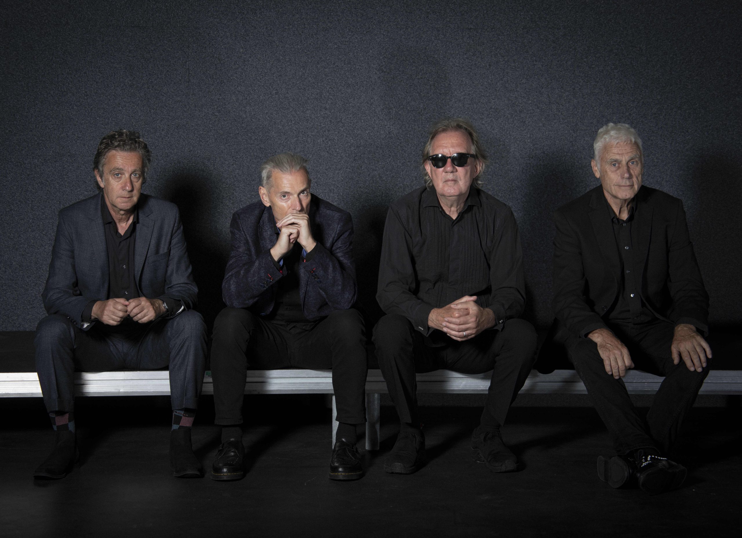 drfeelgood Vasemmalta Gordon Russell, Robert Kane, Kevin Morris ja Phil Mitchell. Kuva/Dr.Feelgood Pressphoto