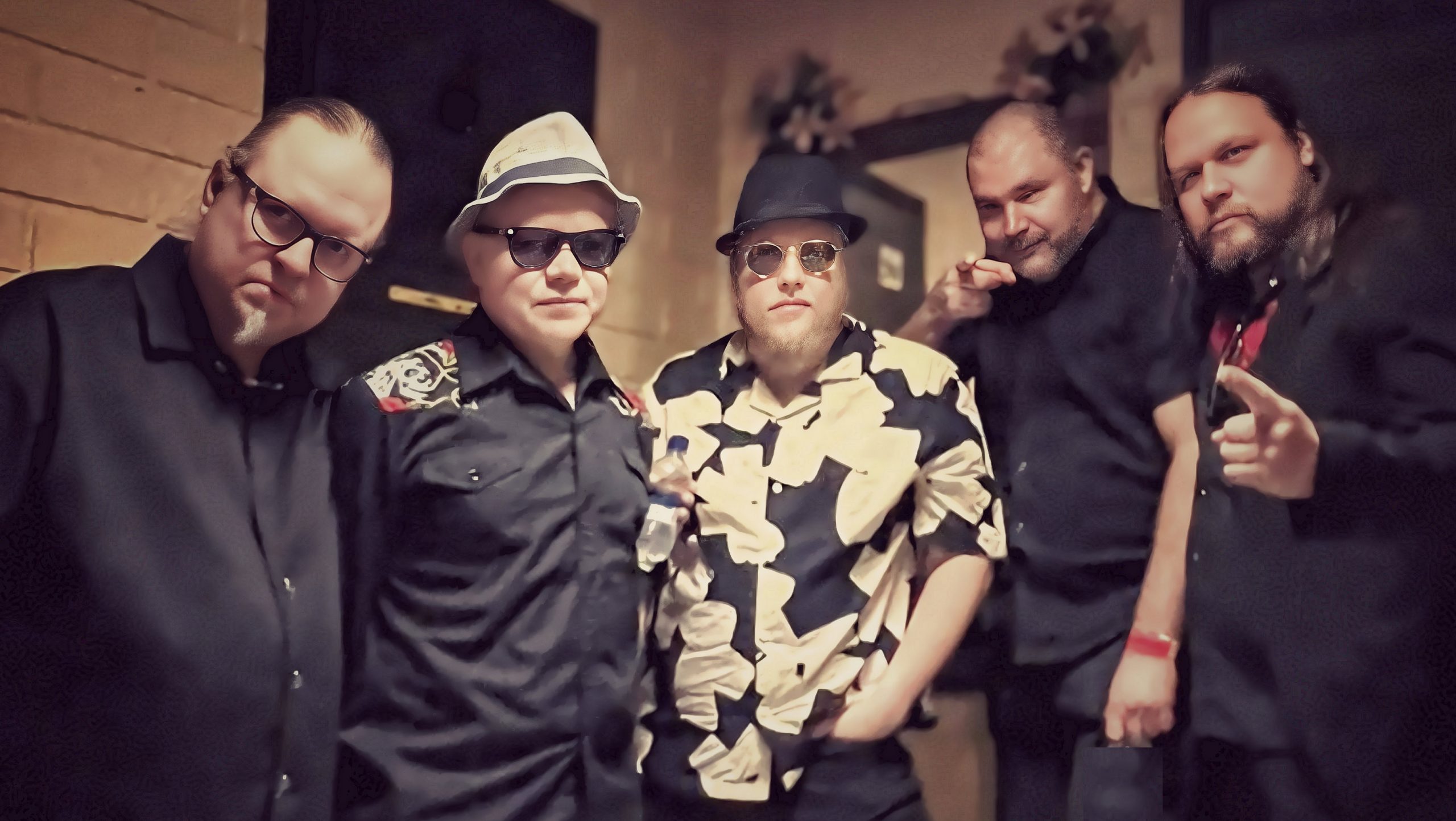 shakingskeletons Vasemmalta Gordon Russell, Robert Kane, Kevin Morris ja Phil Mitchell. Kuva/Dr.Feelgood Pressphoto