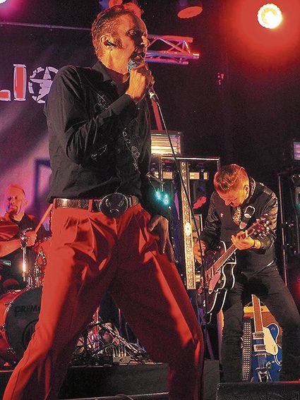 Vasemmalta Gordon Russell, Robert Kane, Kevin Morris ja Phil Mitchell. Kuva/Dr.Feelgood Pressphoto